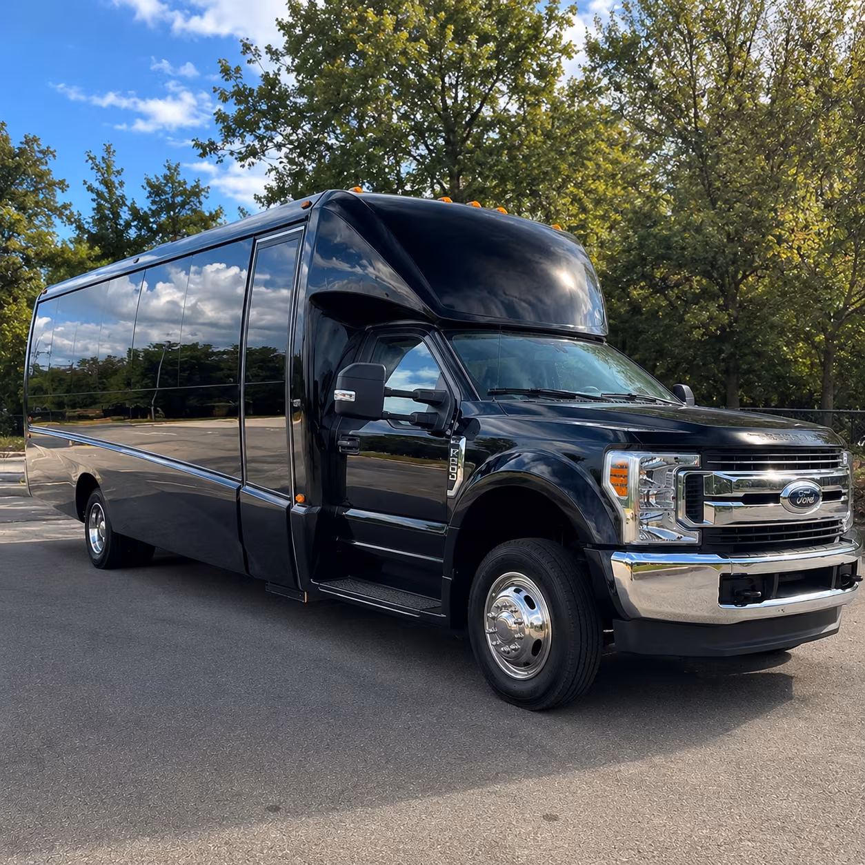 gaithersburg airport transportation onboard seating