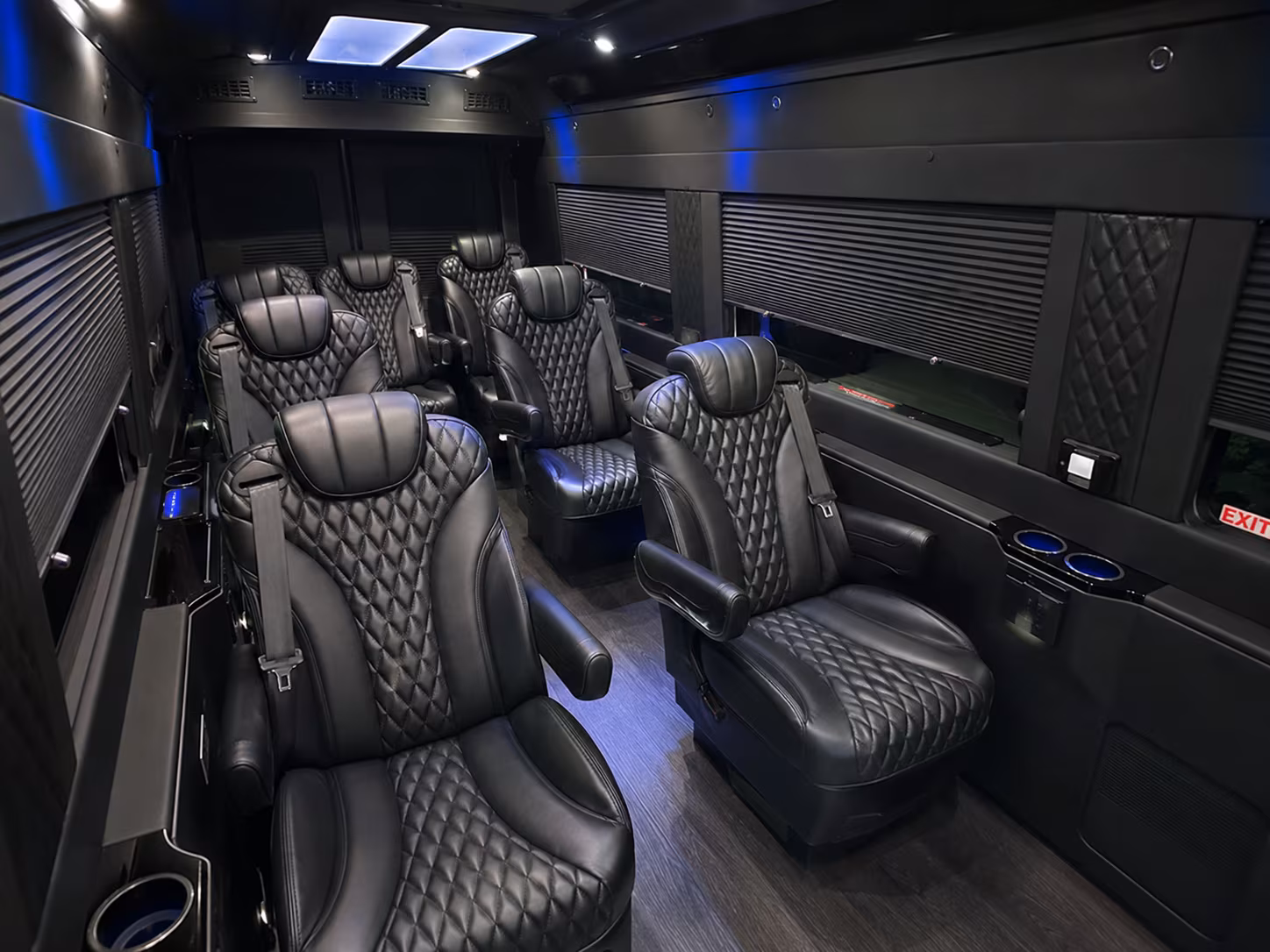 gaithersburg concert transportation onboard seating