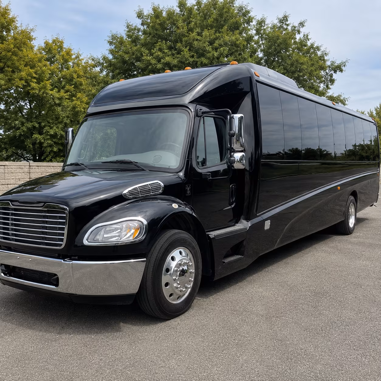 gaithersburg corporate event transportation onboard seating