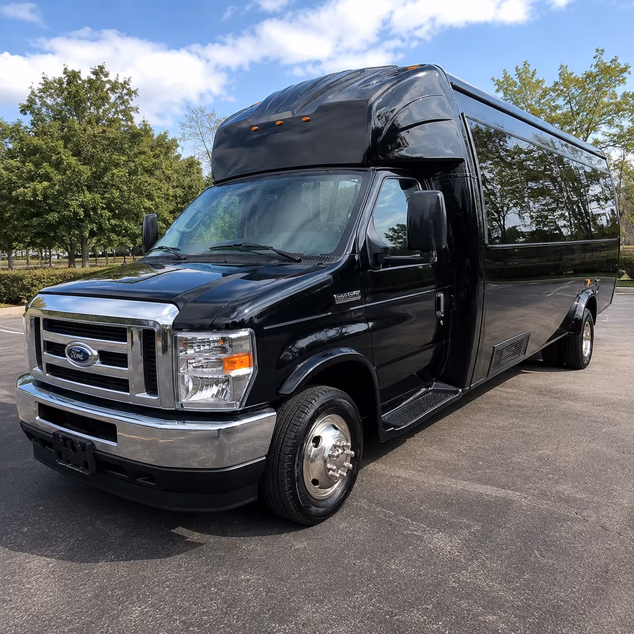 gaithersburg party bus booking step 1