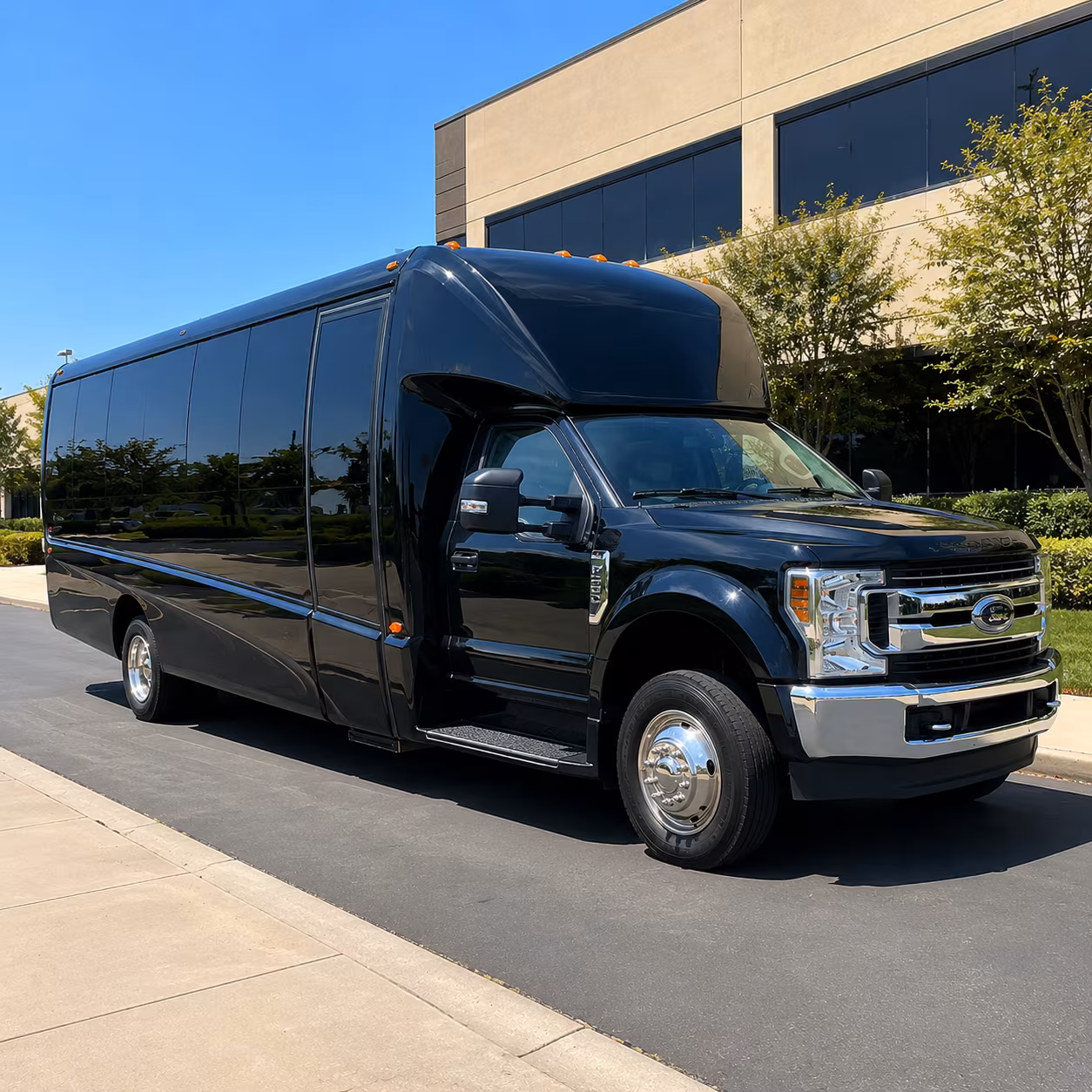 gaithersburg private event transportation onboard seating