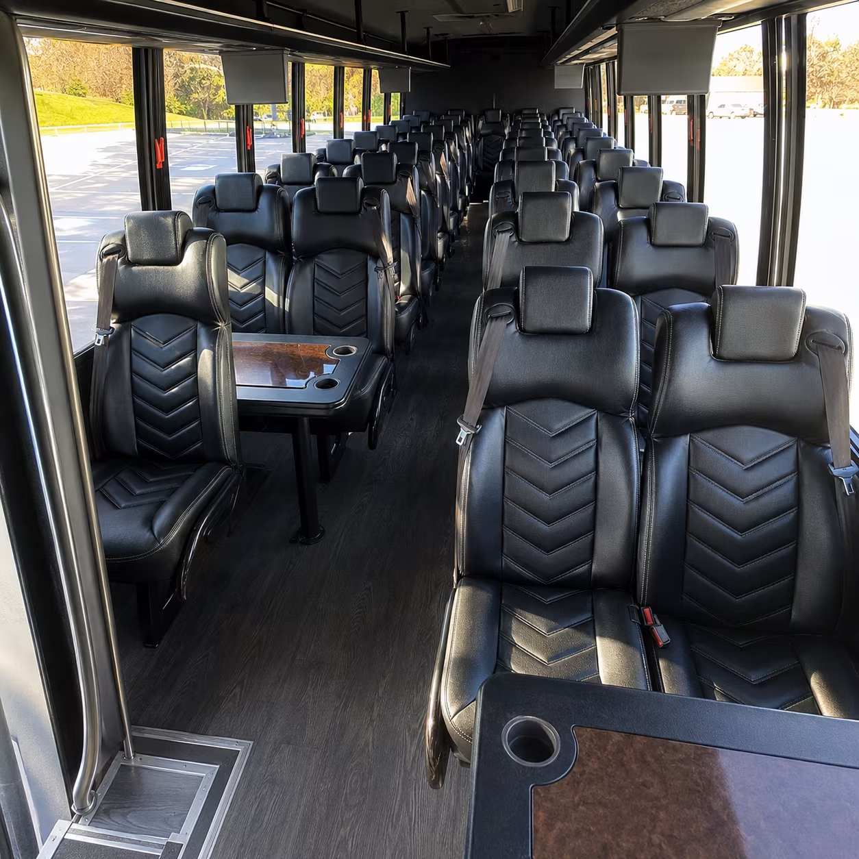 gaithersburg prom transportation onboard seating